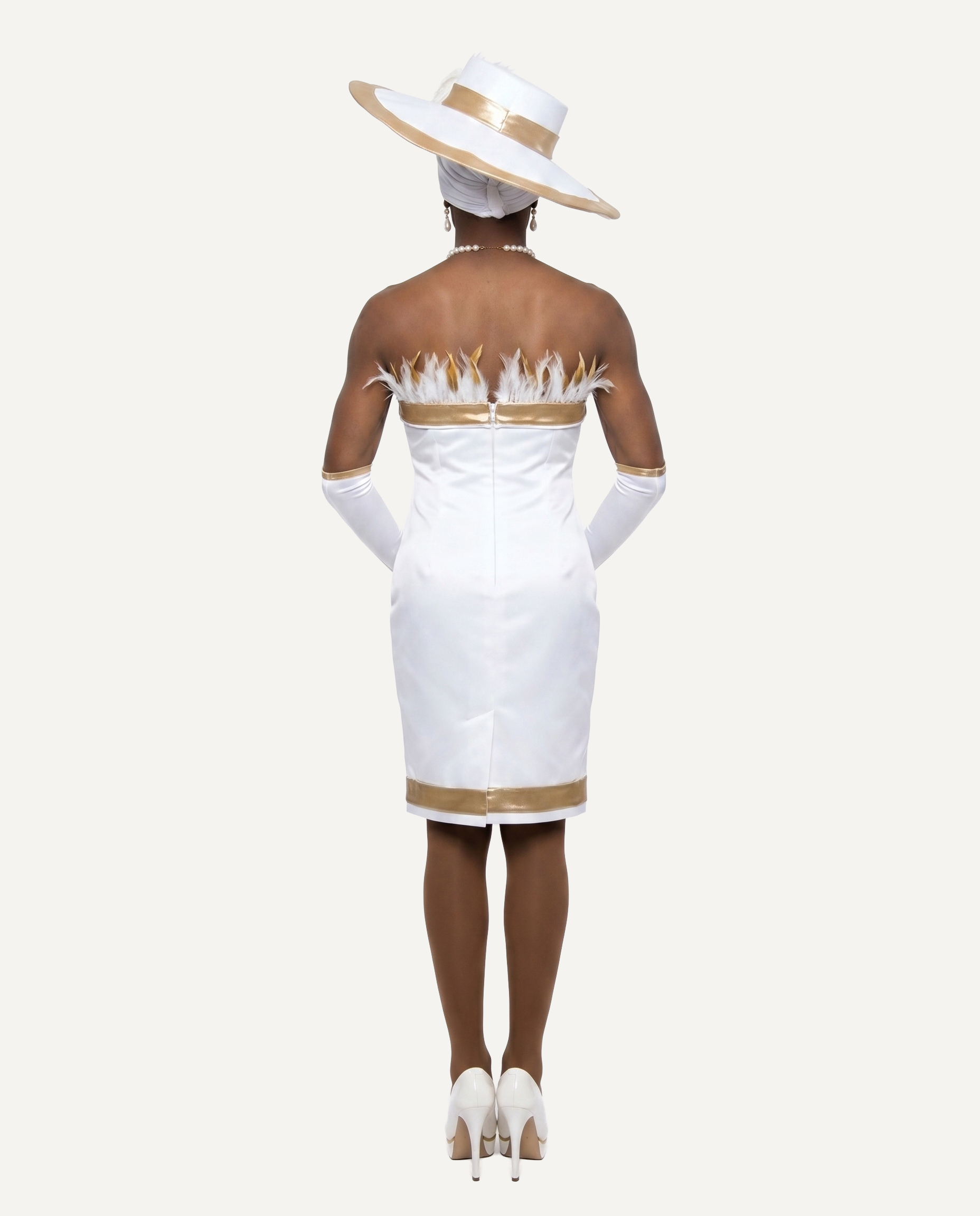 GOLD TO BLACK DRESS