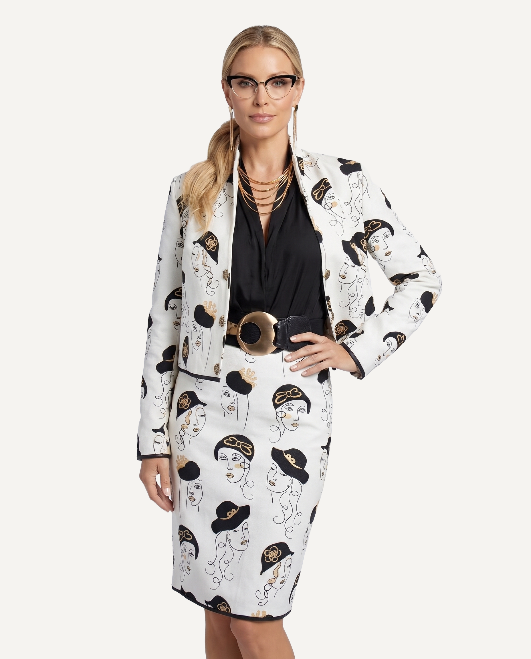 BUSINESS SKIRT & JACKET
