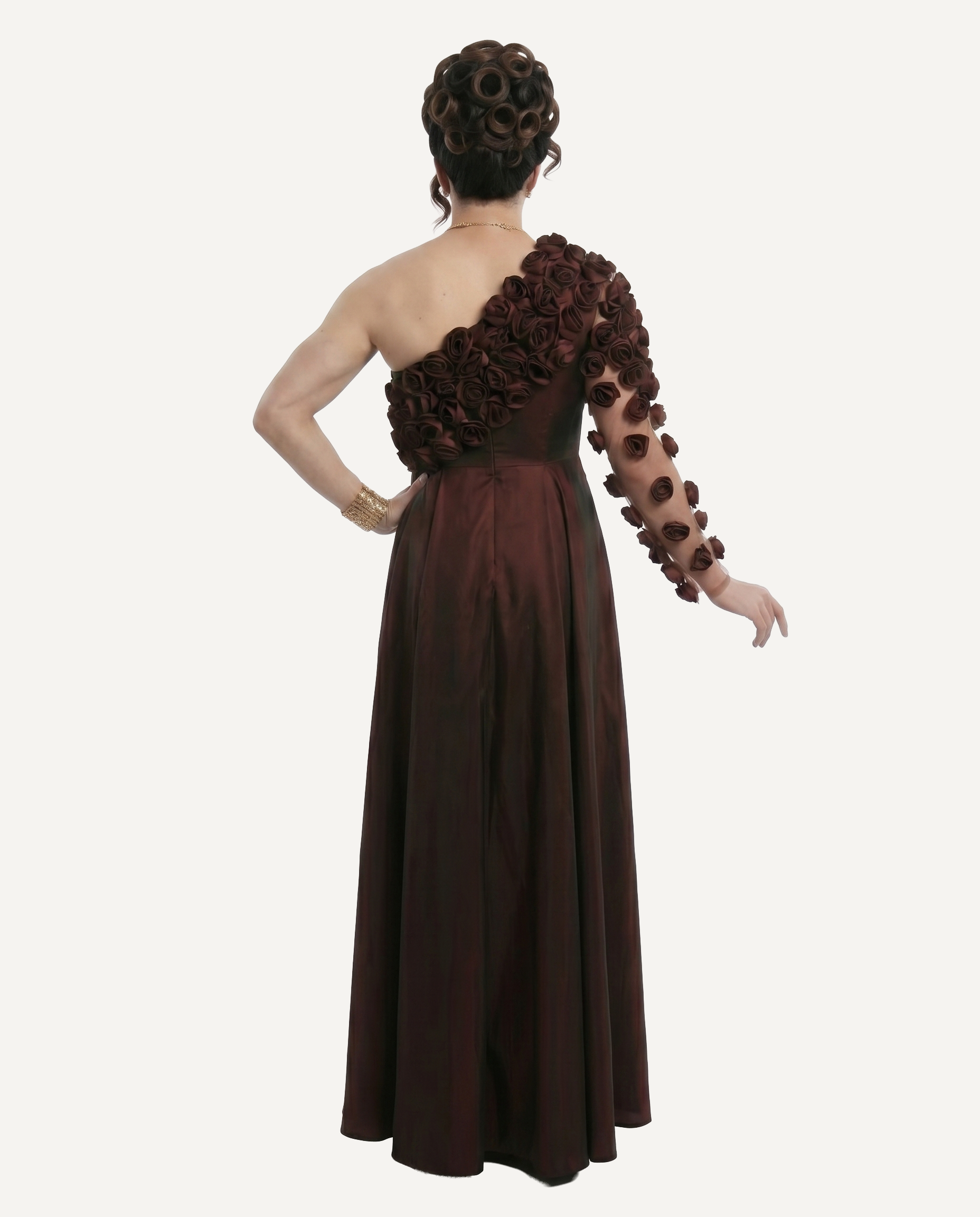 RED ROSES DRESS